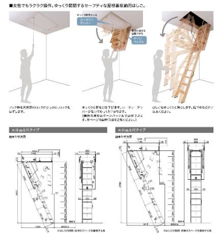 phs159-bの販売｜屋内用はしご｜得する住宅資材館